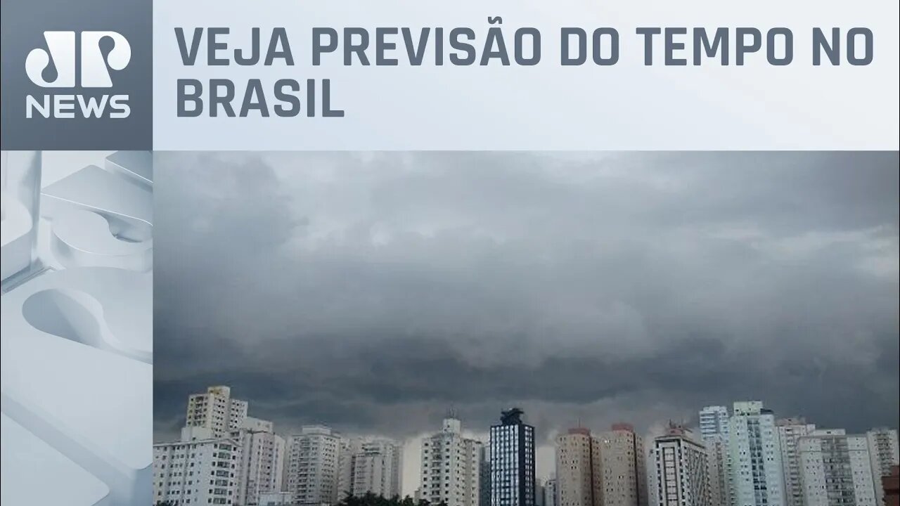 Temporais em SP e MG são os que mais preocupam nesta quarta-feira (22)