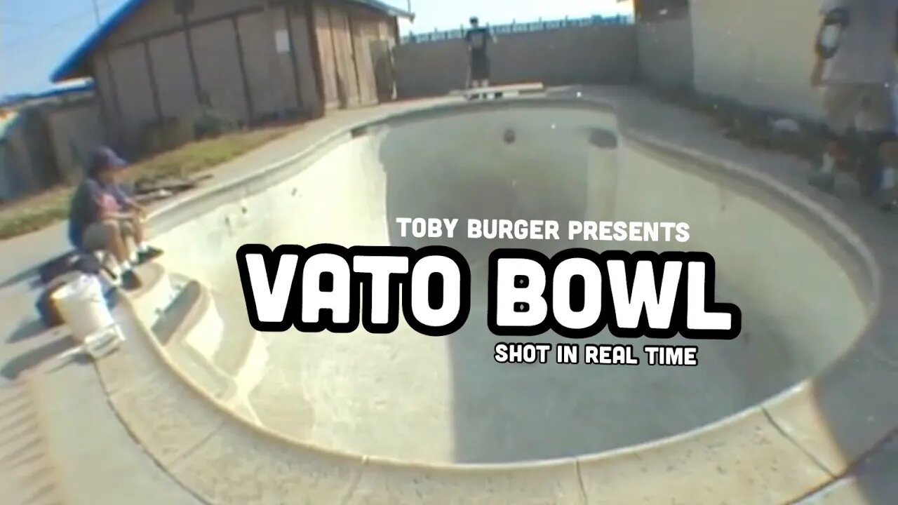 GNARLY POOL FIND #tobyburger #poolskateboarding #backyardpoolskating #independenttrucks #emptypool