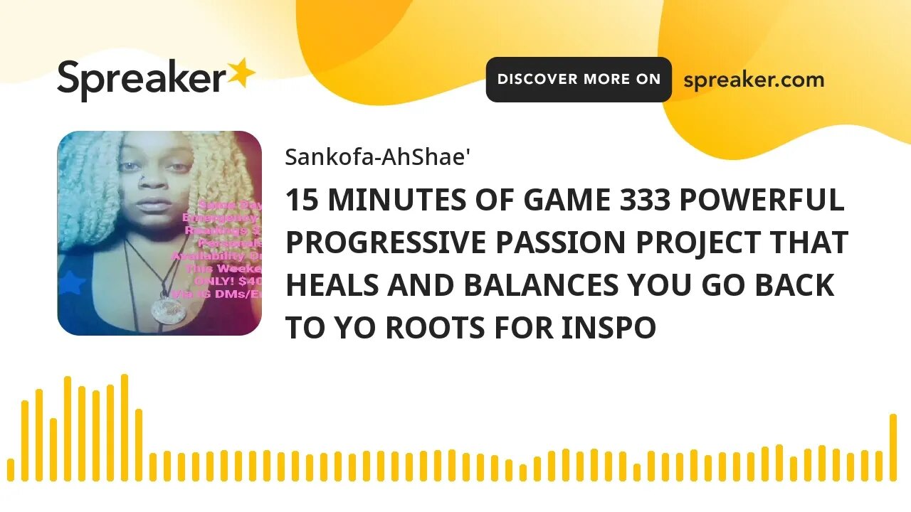 15 MINUTES OF GAME 333 POWERFUL PROGRESSIVE PASSION PROJECT THAT HEALS AND BALANCES YOU GO BACK TO Y