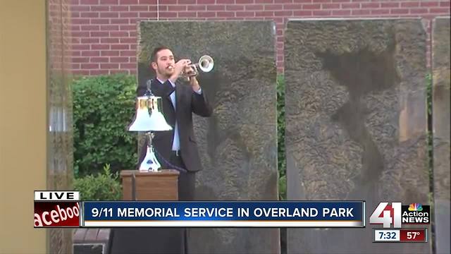 9/11 memorial ceremony in Overland Park