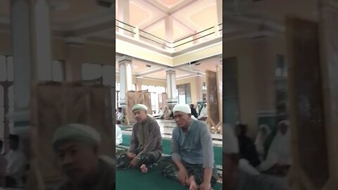 Suasana Pengajian Sore Ramadhan 1444H Masjid Jami' Puyung