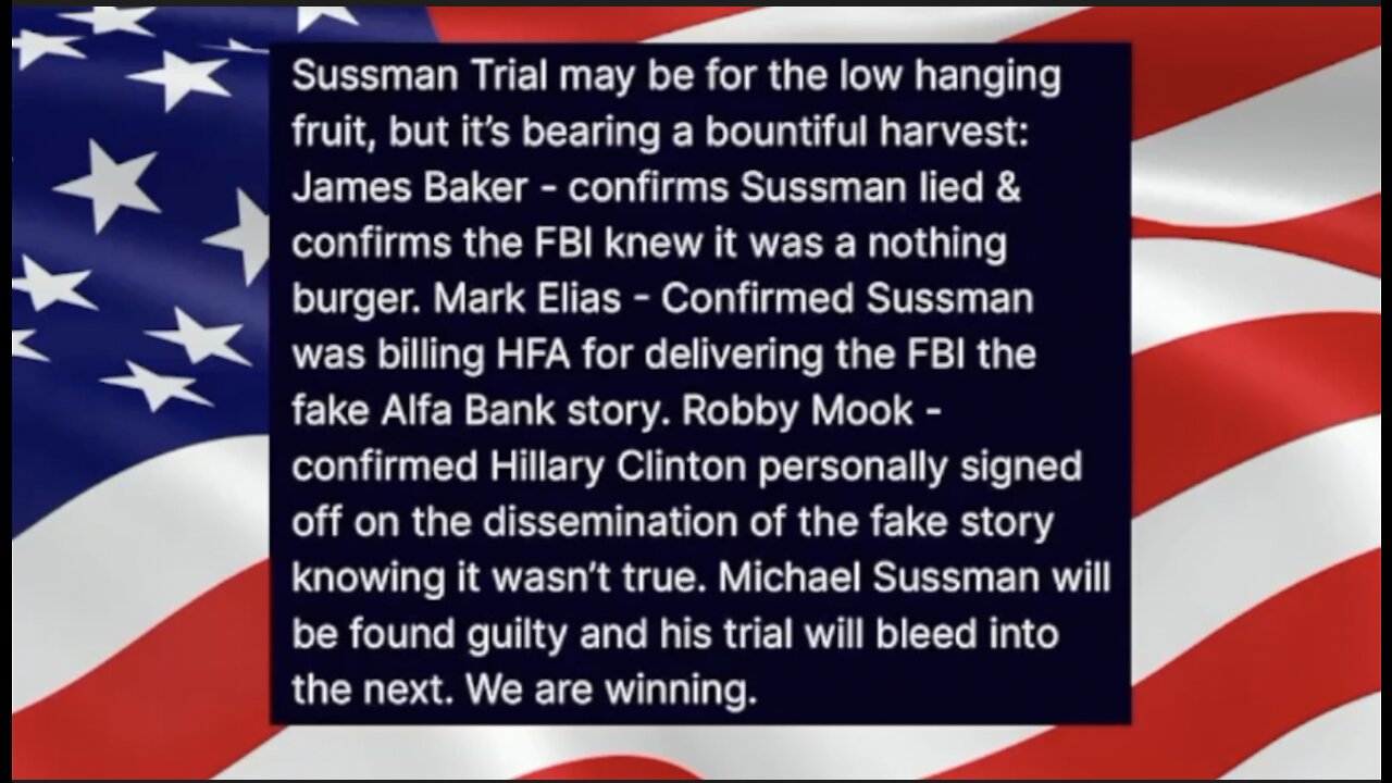 "HRC Campaign Manager Mook's Shocking Testimony! Suicide Weekend!" - CPN 05/21/2022 NO ADS