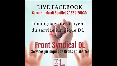 Front syndical DL - Services juridiques de Droits et Libertés - Témoignages