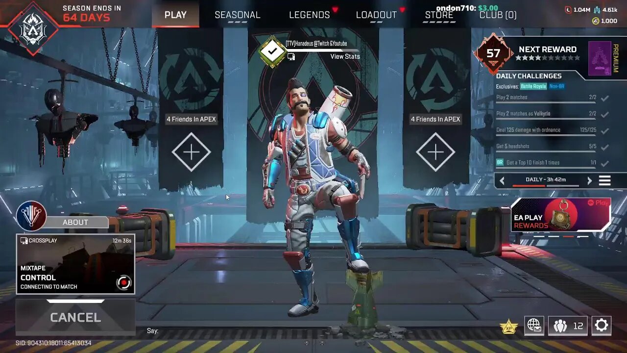 #Apexlegends Making a Team SEA and EU Team interested people DM me Day 12 Ranked