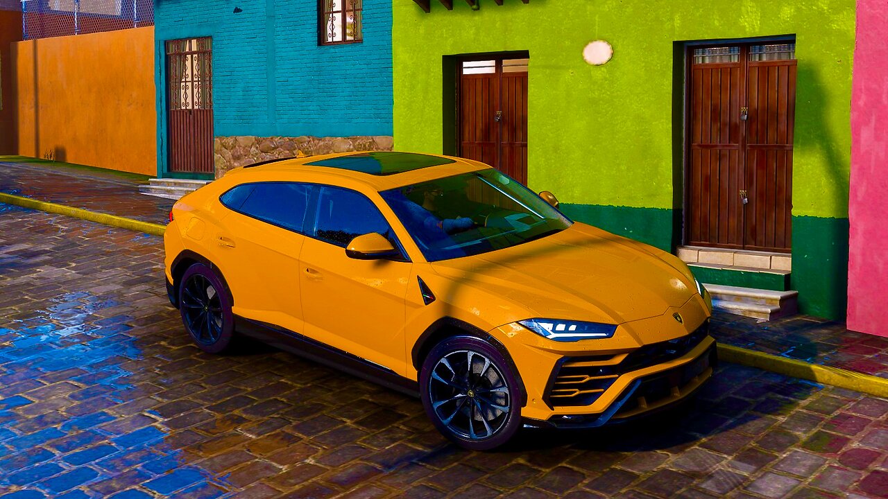 650HP Lamborghini Urus V8 twin-turbocharged Engine | Forza Horizon 5 | Logitech G29 Gameplay | FH5