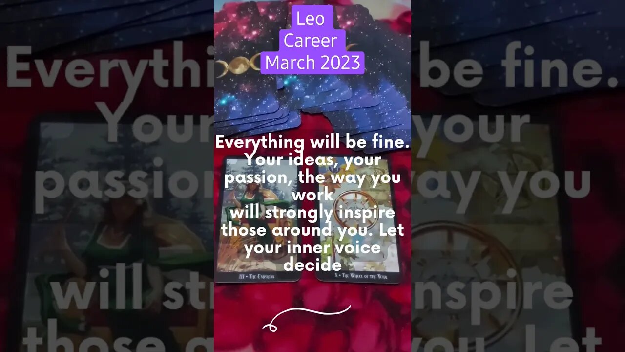 Leo Career March 2023 #tarot #leo #career