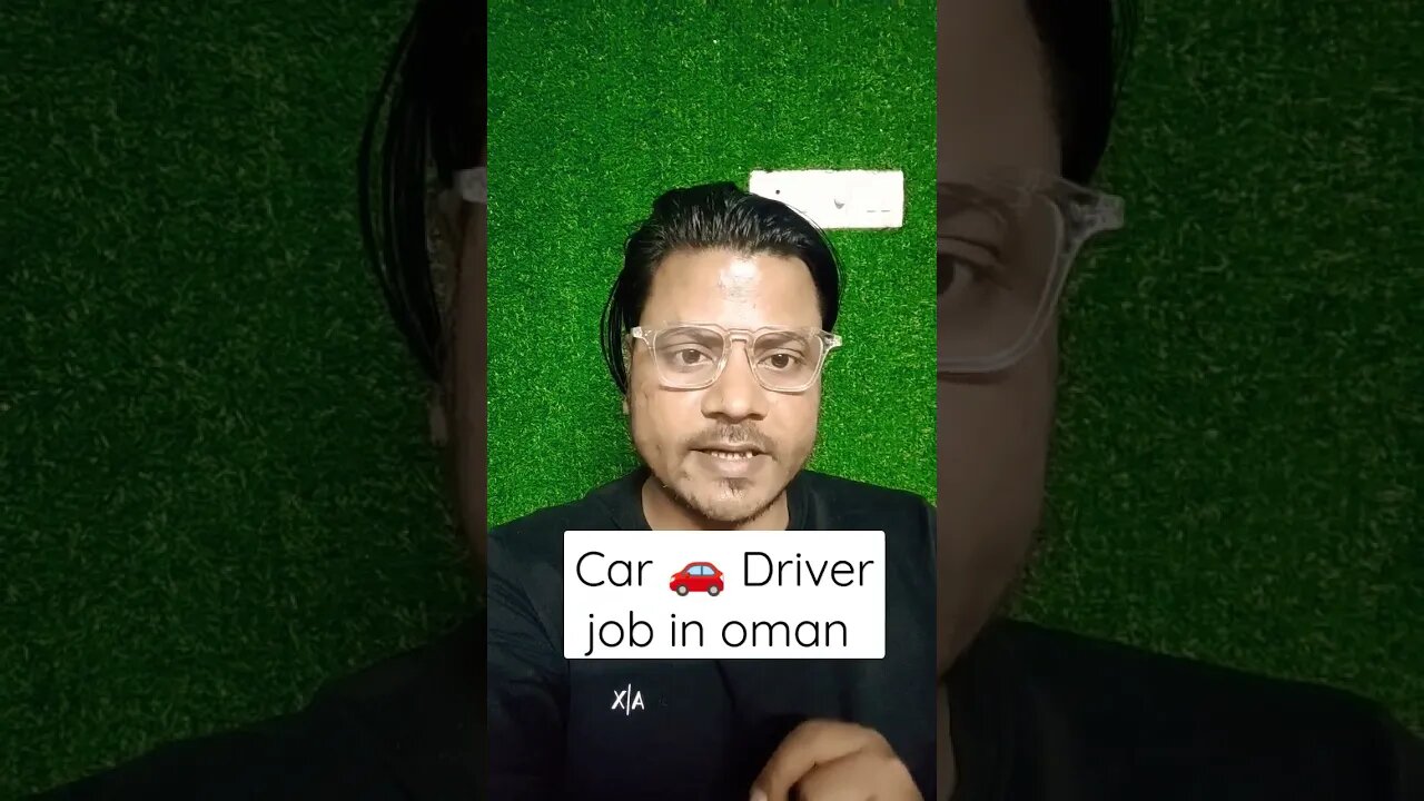 Car Driver job in Oman #virul #gulfvacancy #job #driver #oman #muscatjobs #shorts