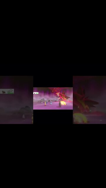 Pokémon Sword - Dynamax Turtonator Used Body Press!