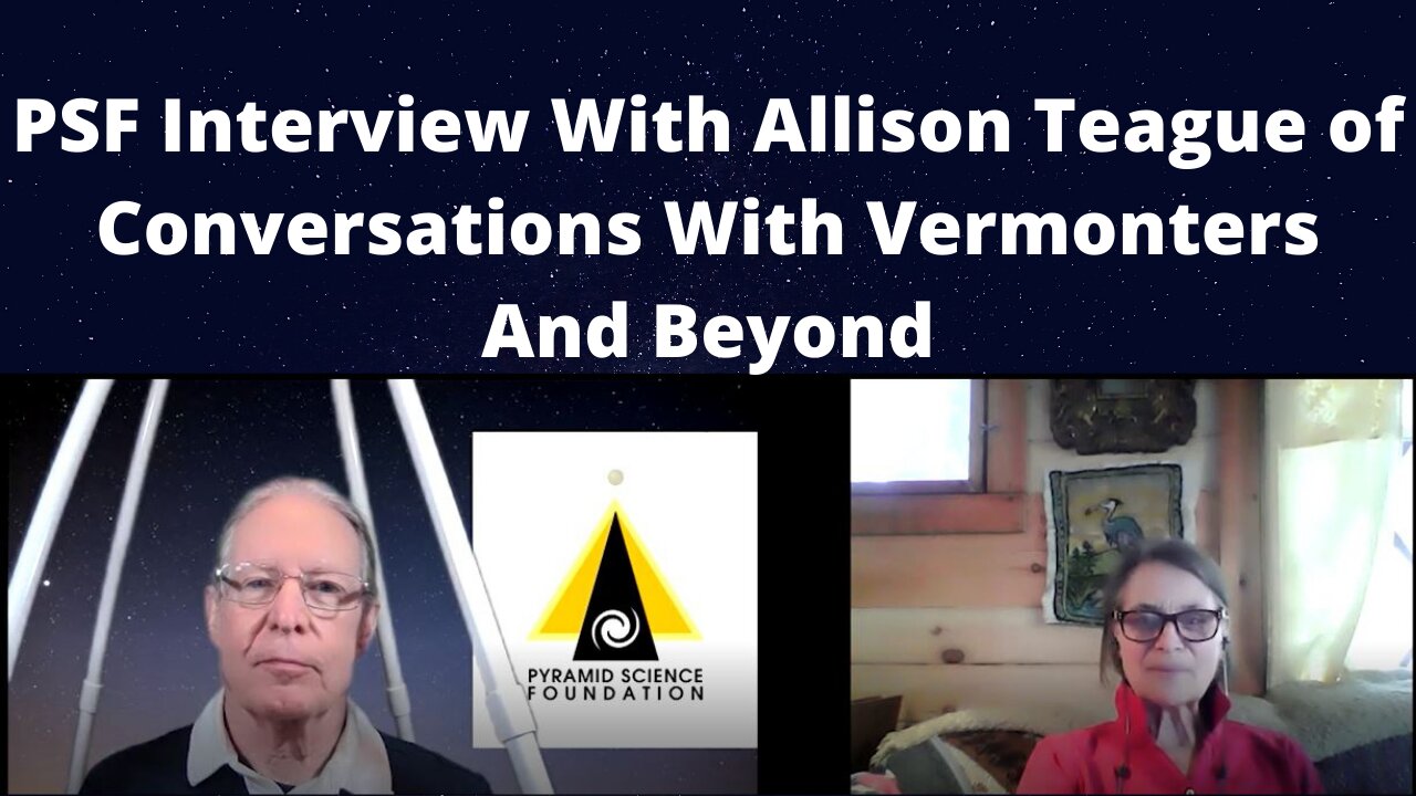 PSF Interview With Allison Teague of Conversations With Vermonters and Beyond