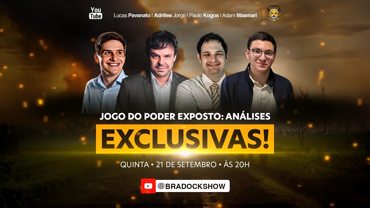 Bradock Show - 21/09/23 - Kogos, Adrilles, Pavanato e Adam Maamari