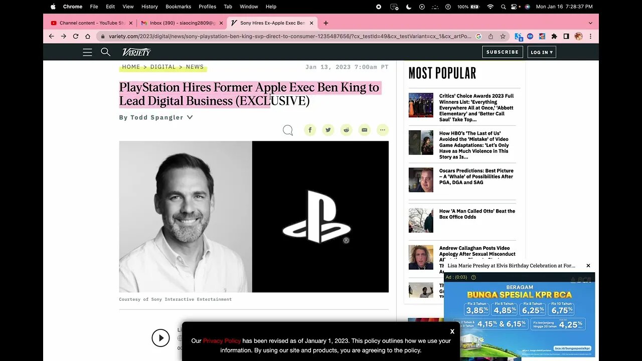 PlayStation Hires Former Apple Exec Ben King to Lead Digital Business (EXCLUSIVE)