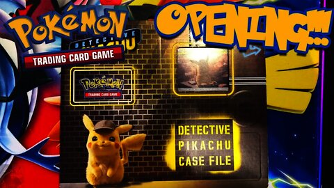 Detective Pikachu Case File Opening!