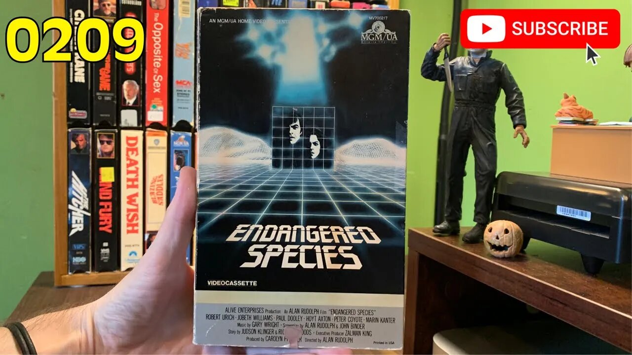 [0209] ENDANGERED SPECIES (1982) VHS INSPECT [#endangeredspecies #endangeredspeciesVHS]