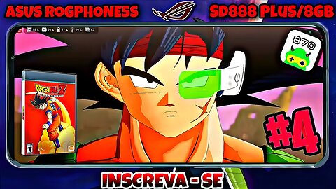 DRAGON BALL Z KAKAROT DLC BARDOCK - jogando no celular via Cloud game 870 - EP04