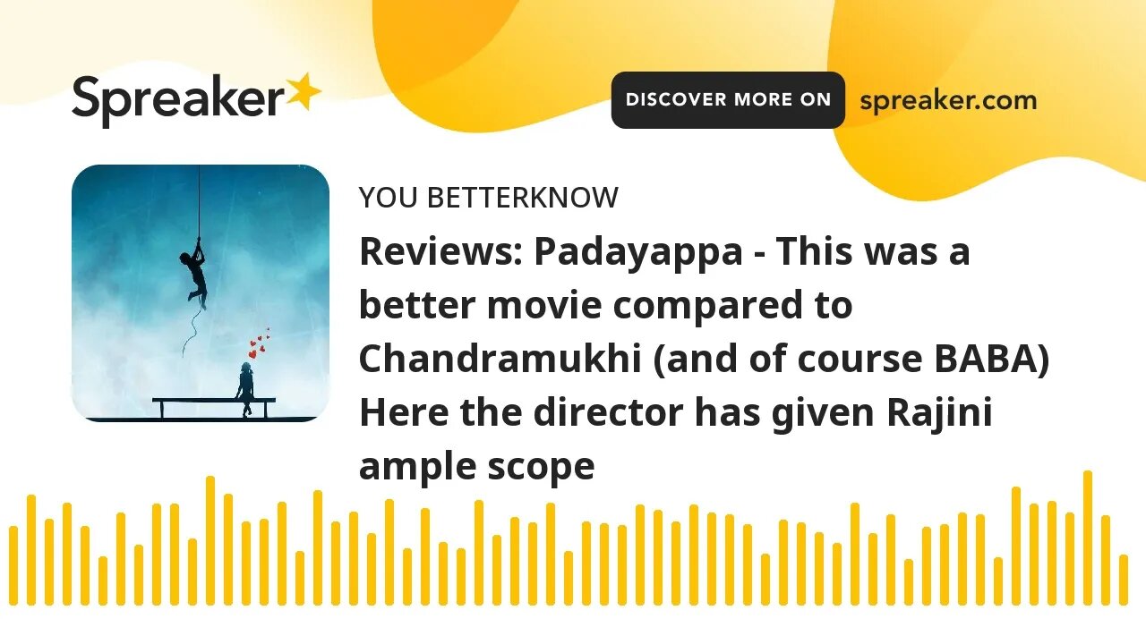 Reviews: Padayappa - This was a better movie compared to Chandramukhi (and of course BABA) Here the