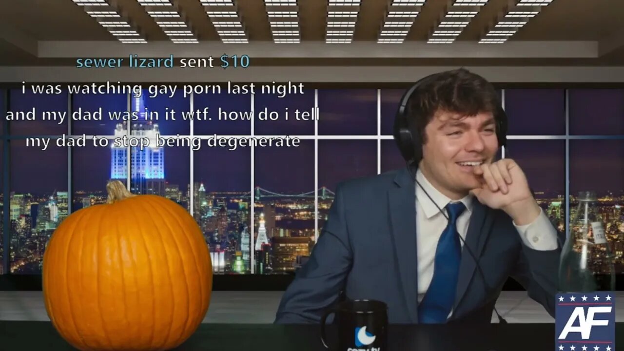 Nick Fuentes's Funniest Super Chat Moment