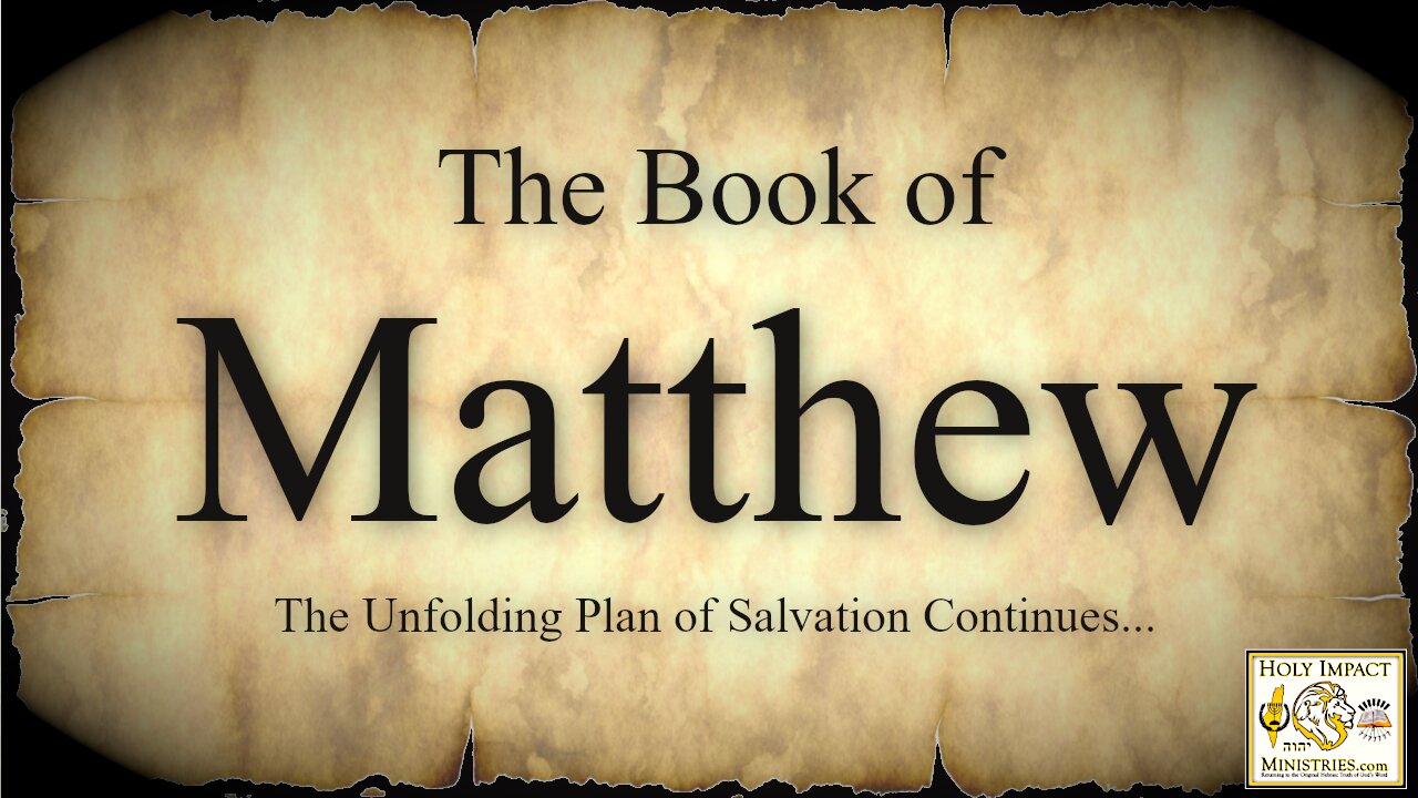Matthew Chapter 19a Yeshua Continues To Teach Torah