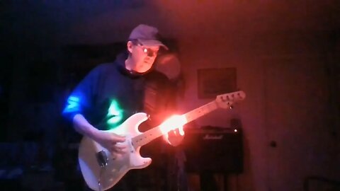 Reaper DMX Lightshow Test | Spirit of Radio Guitar COVER | Rush | Permanent Waves | Alex Lifeson