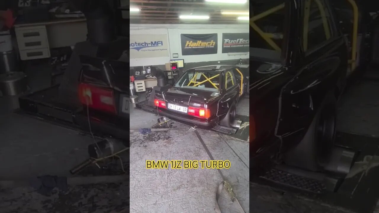 WIDEBODY BMW E30 - BIG TURBO SOUND #shorts