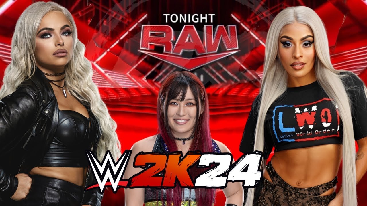 WWE 2K24 Liv Morgan vs IYO SKY vs Zelina Vega