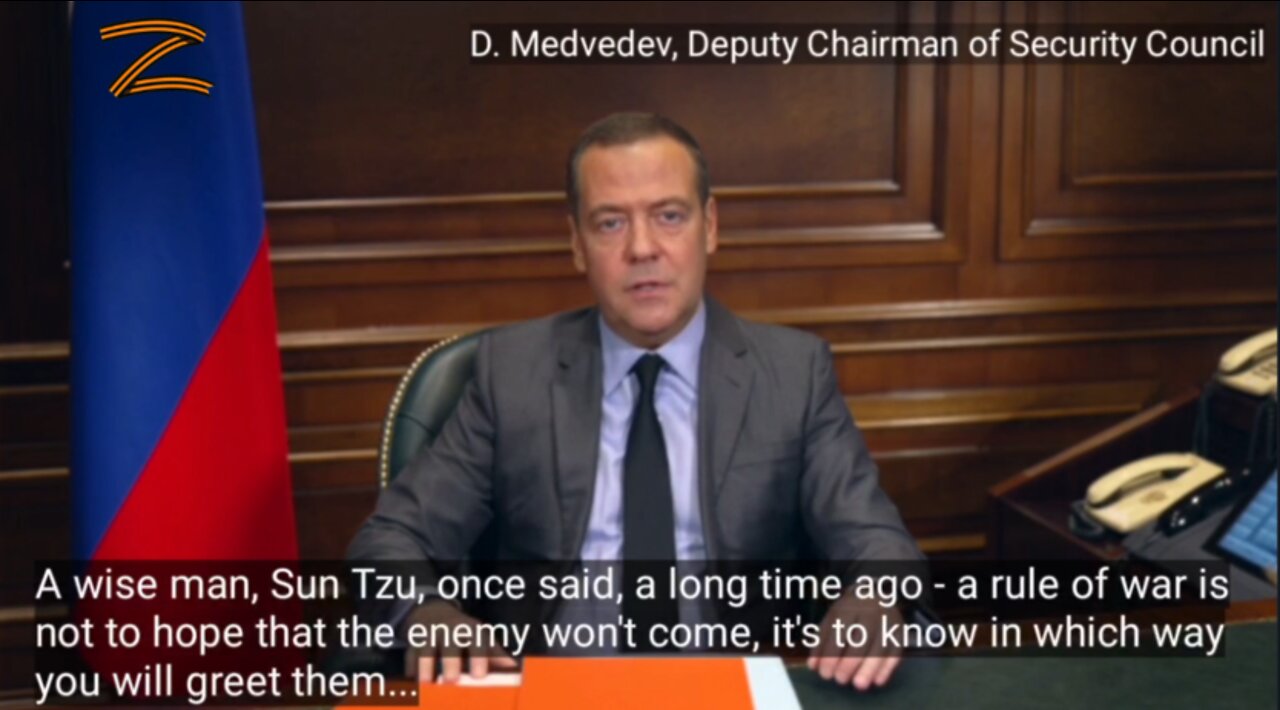 Fmr. President of Russia Dmitry Medvedev quoting "Sun Tzu´s - The Art Of War"