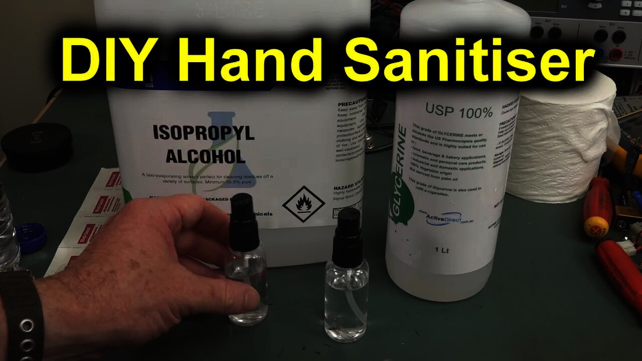 Pro Tip: DIY Hand Sanitiser