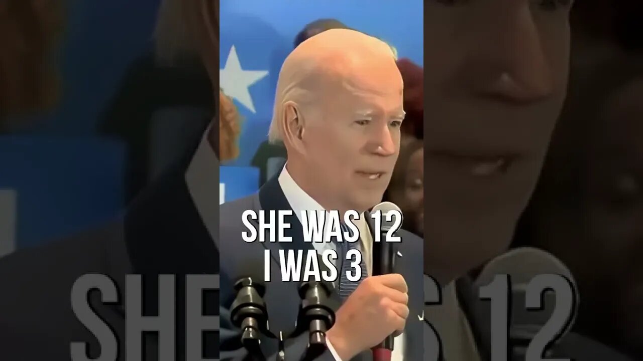 Biden, We Go Back A Long Way