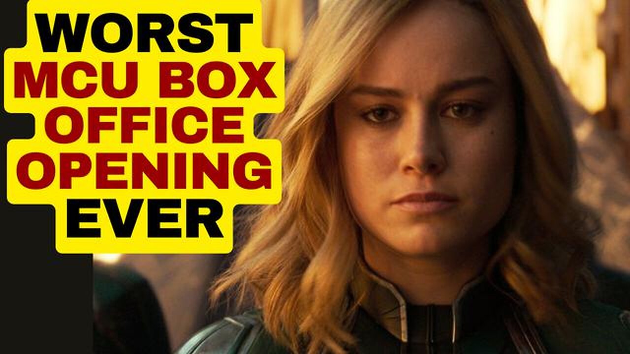 THE MARVELS HAS WORST MCU BOX OFFICE OPENING EVER