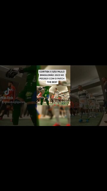 CORITIBA X SÃO PAULO| BRASILEIRÃO 2023|PES2021|PATCH THE BEST #gaming