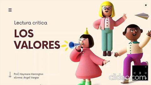 Los valores. Lectura Crítica Guiada