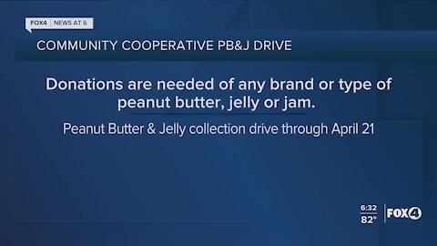 Community Cooperative PB&J Drive