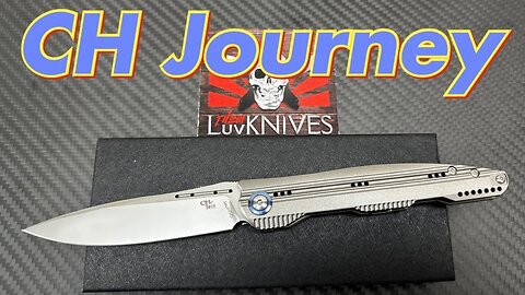 CH Knives Journey front flipper ! Slender / lightweight and full sized !