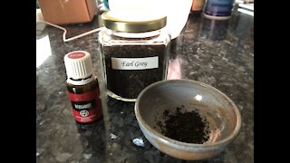 Earl Grey Tea with Essential Oils