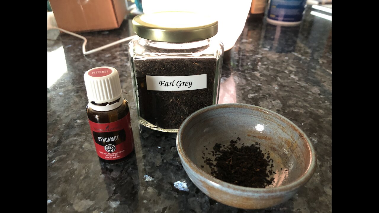 Earl Grey Tea with Essential Oils