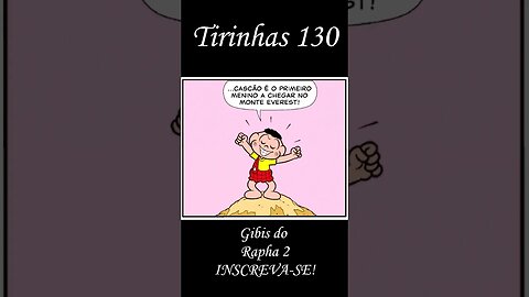 Tirinhas da Turma da Mônica nº 130 | Gibis do Rapha 2