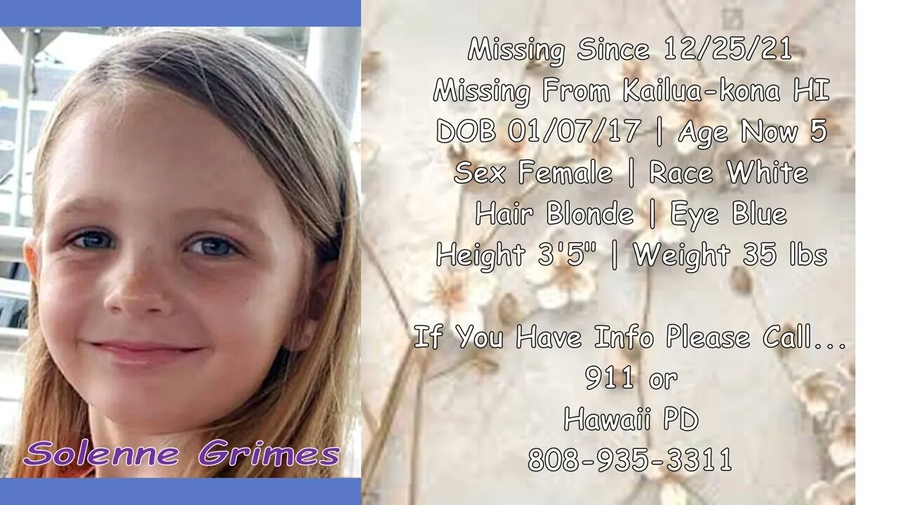 #Missing #Anniversary | Solenne Grimes | 12/25/2021