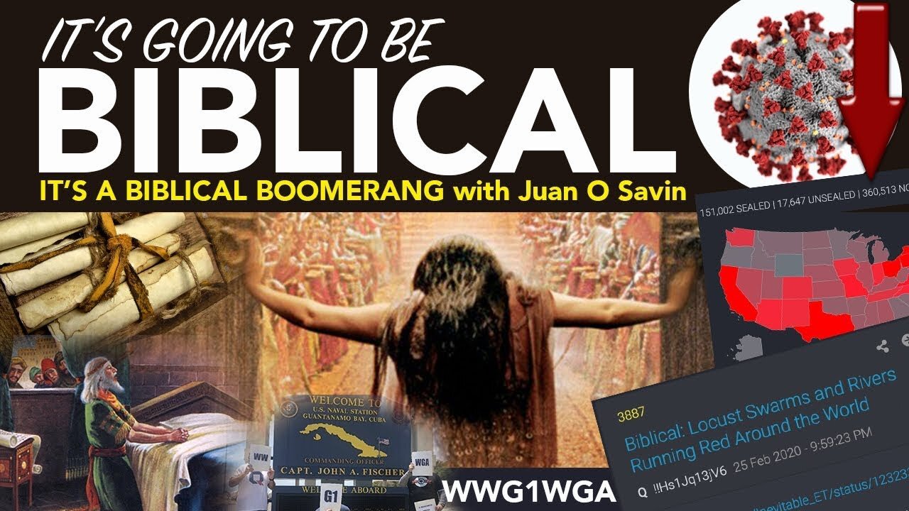 It’s going to be Biblical - Boomerang from then to NOW by Juan O' Savin