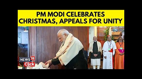 PM Modi Attends Christmas Celebrations At CBCI Centre In New Delhi | CBCI Christmas Event | N18V