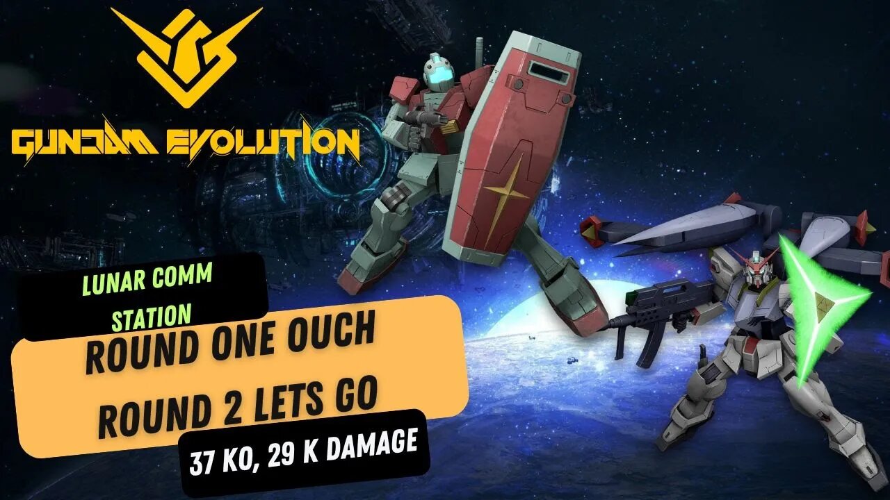 Fantastic back and forth game | Gundam Evolution | Full Game