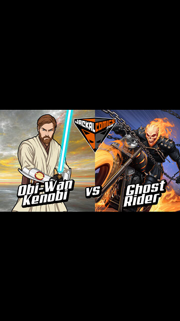 OBIWAN KENOBI Vs. GHOST RIDER - Comic Book Battles: Who Would Win In A Fight?