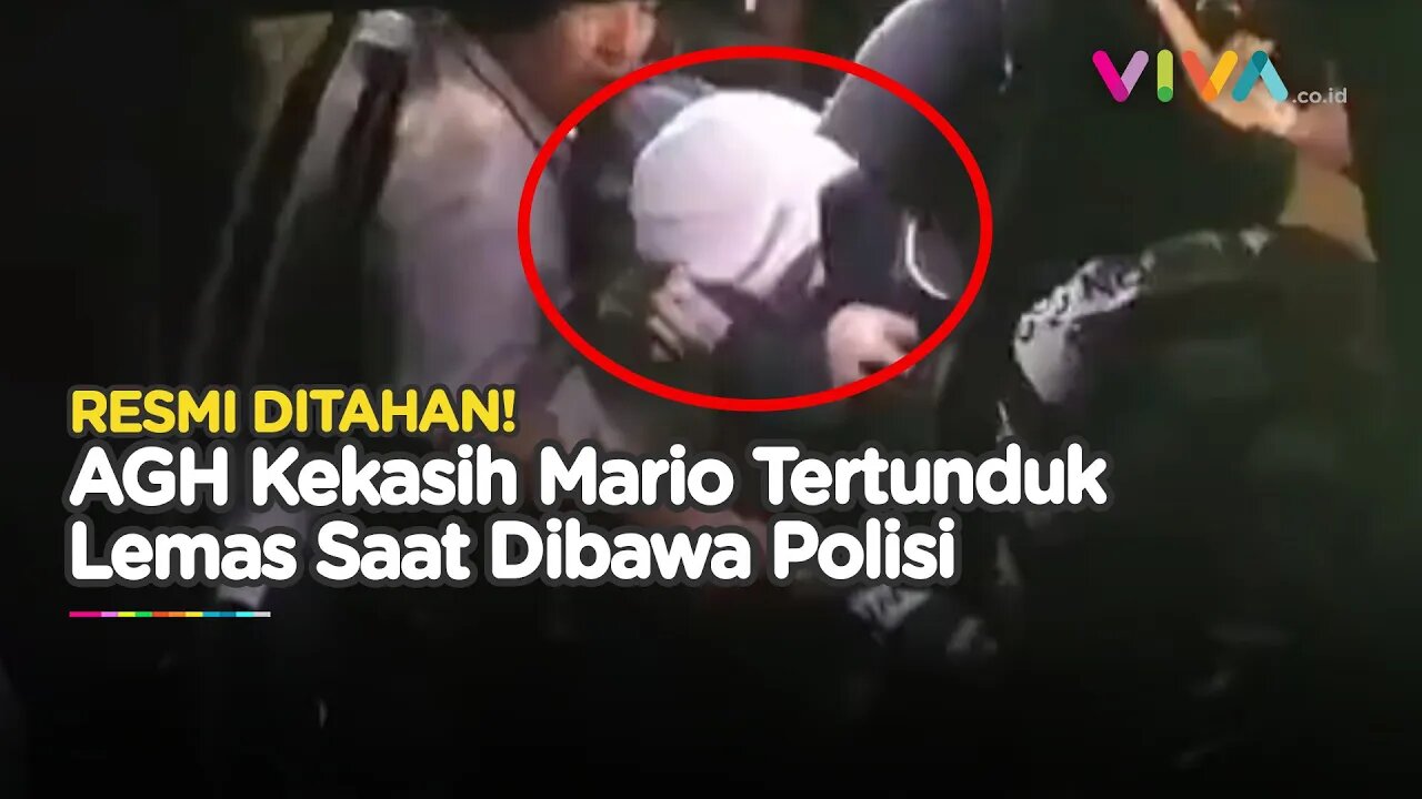 Malu Terlihat Kamera Pujaan Hati Mario Dandy Tertunduk Lemas Diboyong Polisi