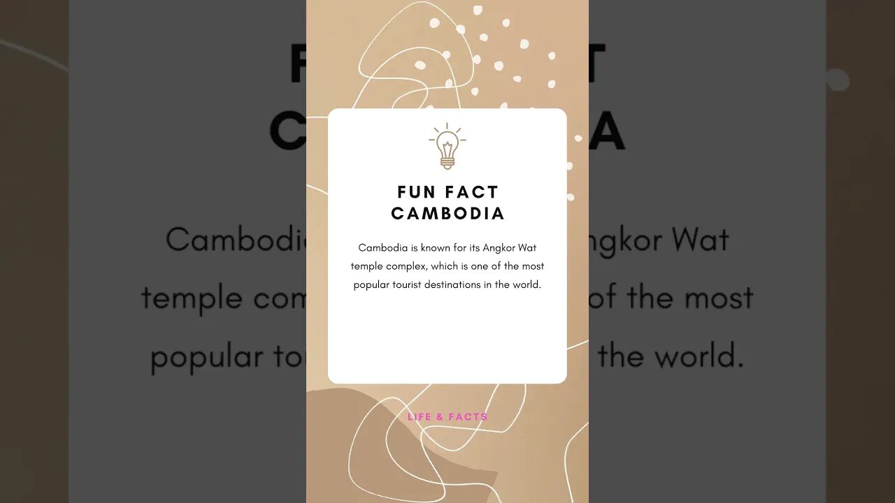 Fun Facts Cambodia