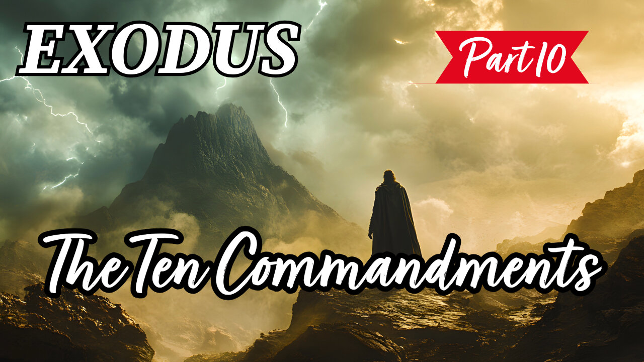 The "Ten Commandments" (Exodus Series - Part 10)