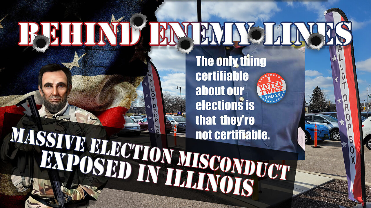 Massive Election Misconduct Exposed In Illinois