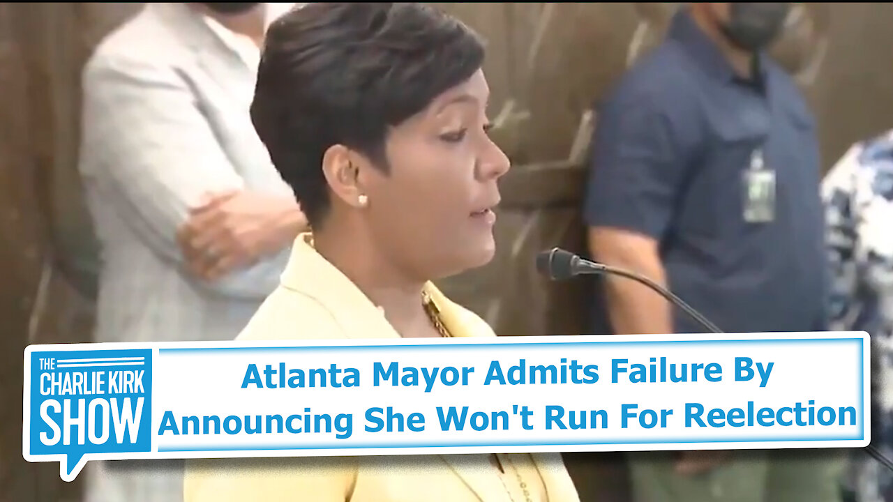 Atlanta Mayor Admits Failure By Announcing She Won't Run For Reelection