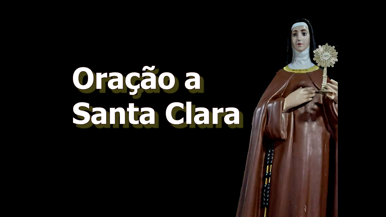 Oração a Santa Clara