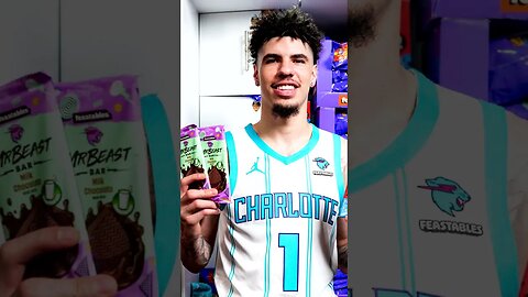 MrBeast x NBA Charlotte Hornets 🏀 #shorts #mrbeast #nba