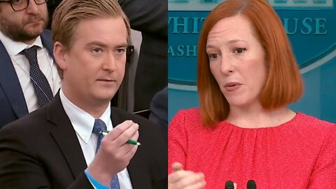 Peter Catches Psaki Lying: "Do you believe it?"