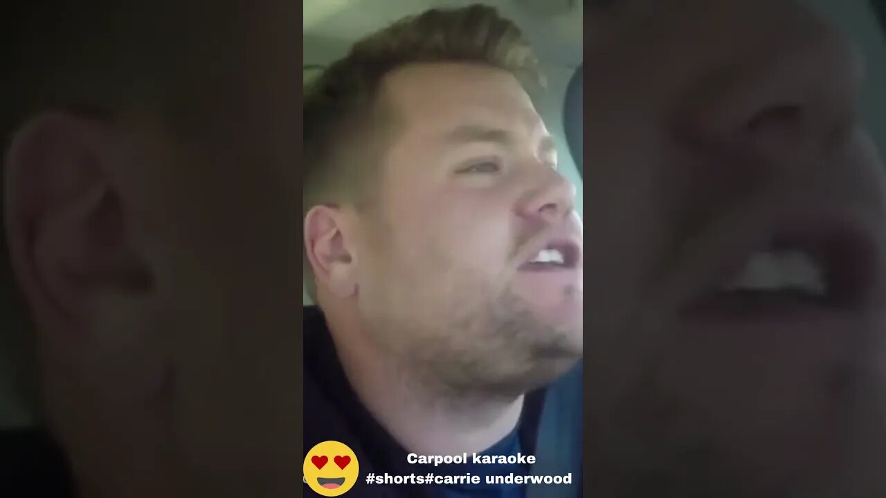 Carpool karaoke #shorts #carrieunderwood