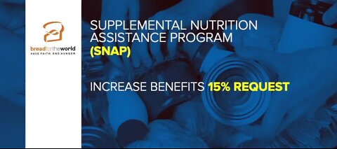 Advocates pushing congress to improve Snap benefits